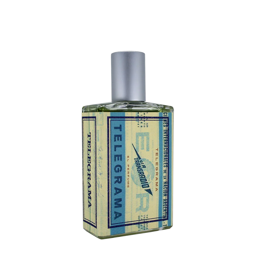 Freigestellter Flakon von Imaginary Authors Telegrama Eau de Parfum – eleganter Unisexduft mit nostalgischem Charme bei scent amor