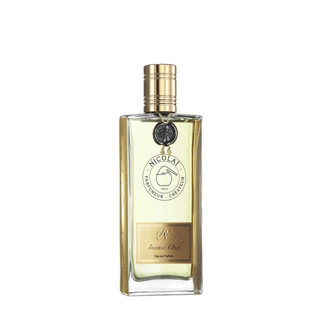 Nicolaï INCENSE OUD Eau de Parfum Flakon freigestellt frontal scent amor
