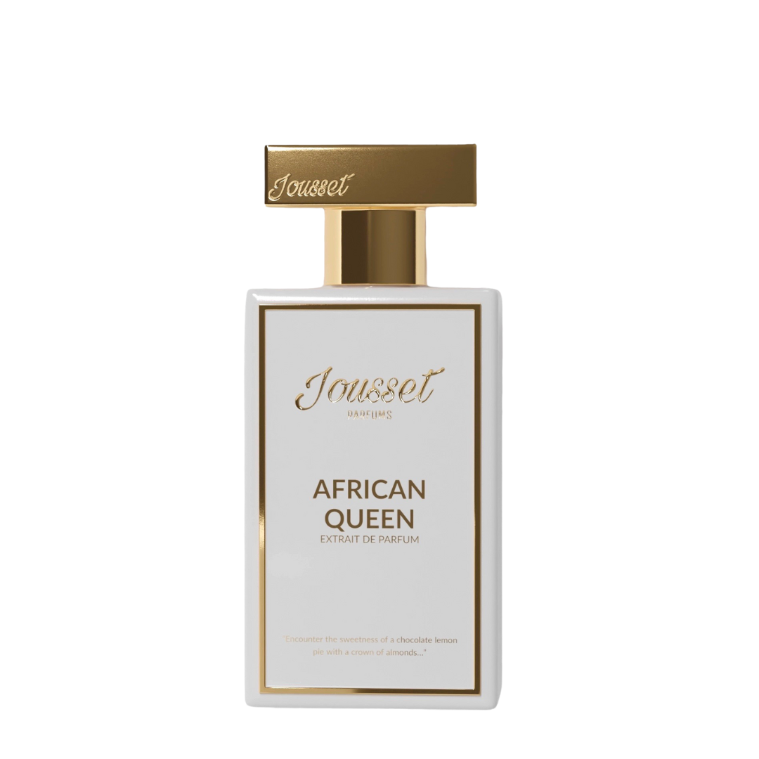 Freigestellter Flakon von Jousset Parfums African Queen Extrait de Parfum – intensiver Nischenduft mit exotischer Eleganz bei scent amor entdecken