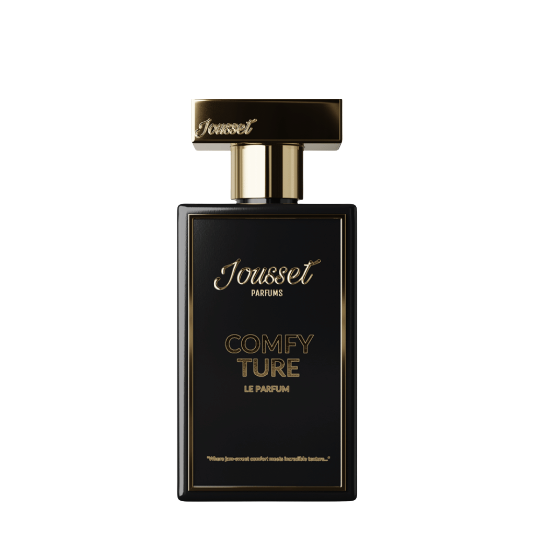 Freigestellter Flakon von Jousset Parfums Comfy-Ture Eau de Parfum – gourmandiger Nischenduft voller Behaglichkeit und Wärme bei scent amor entdecken