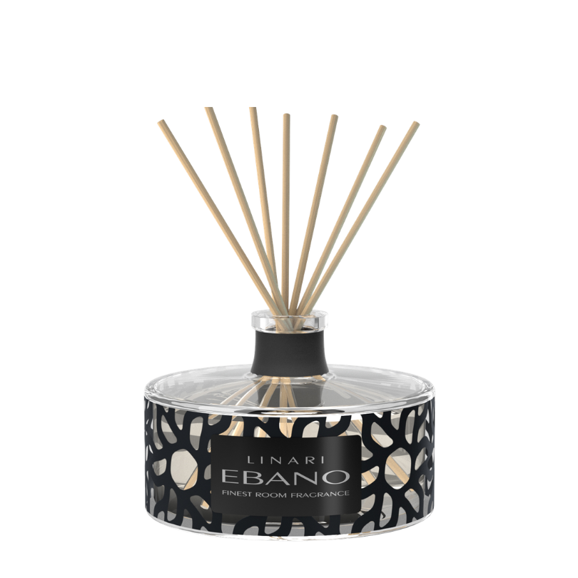 Linari Ebano Diffuser 3000ml, großer Raumduft-Flakon, elegant und ausdrucksstark, erhältlich bei scent amor.