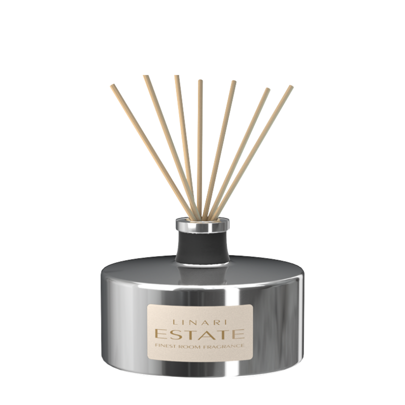 Linari Estate Diffuser 3000ml, großer Raumduft-Flakon mit klarer Form und heller Ausstrahlung, frisch und modern, erhältlich bei scent amor.