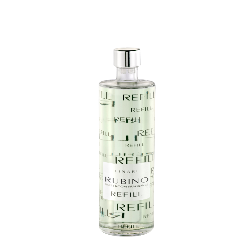 Linari Rubino Diffuser Refill, eleganter Raumduft-Flakon, warm und stilvoll, erhältlich bei scent amor.
