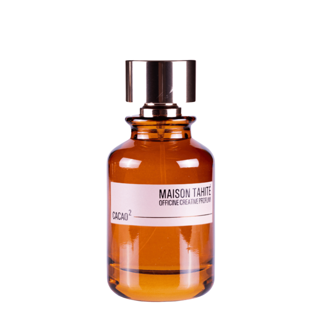 Freigestellter Flakon von Maison Tahité Cacao Libertine Eau de Parfum – gourmandiger Nischenduft mit verführerischer Kakaonote bei scent amor entdecken