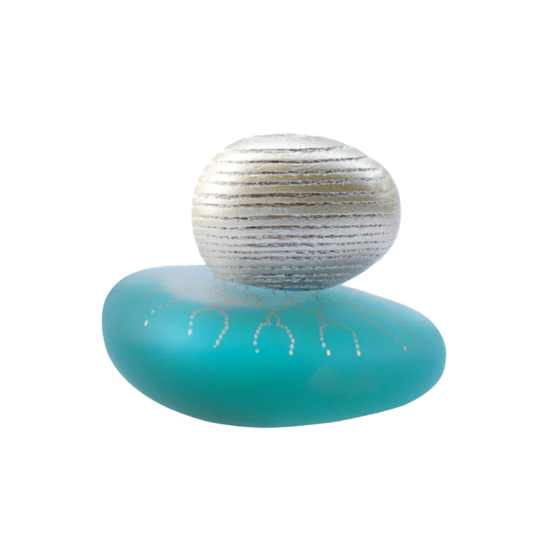 Majda Bekkali Tulaytulah Extrait de Parfum 50 ml, ikonischer türkisfarbener Flakon mit kunstvoller Verzierung, strahlend und modern, erhältlich bei scent amor.