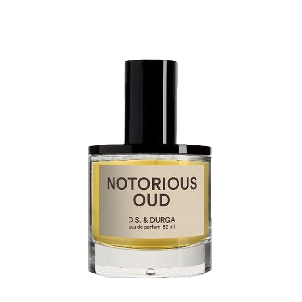 D.S. & Durga NOTORIOUS OUD Eau de Parfum Flakon freigestellt frontal