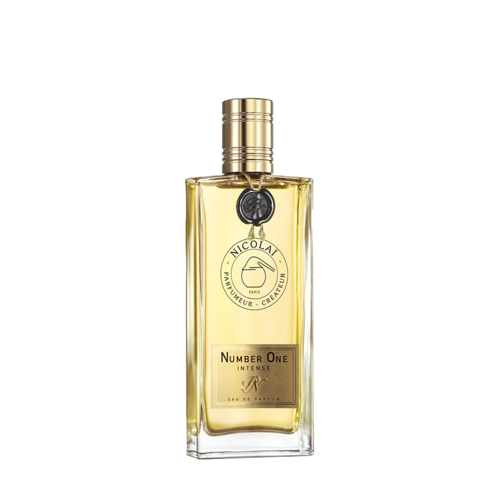 Nicolaï NUMBER ONE INTENSE Eau de Parfum Flakon freigestellt frontal scent amor