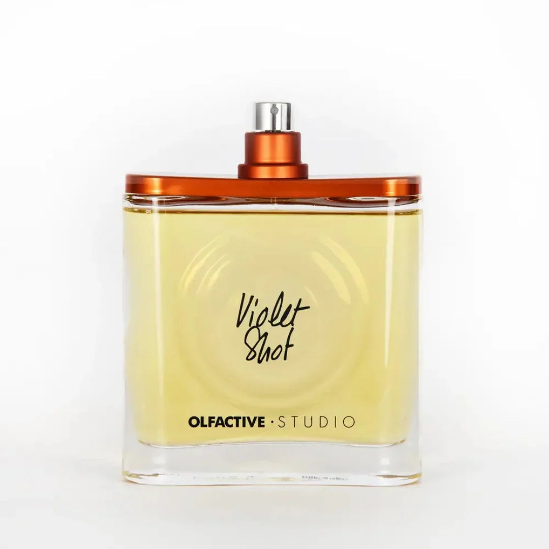 Olfactive Studio VIOLET SHOT – edler Flakon , floraler Nischenduft bei scent amor erhältlich deinem Fachmann für Nischenparfums