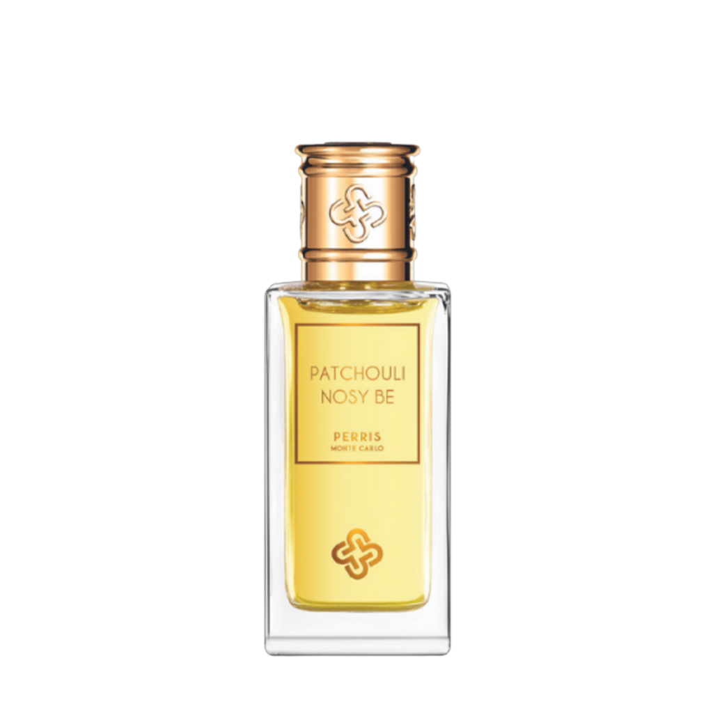 Perris Monte Carlo PATCHOULI NOSY BE Extrait de Parfum Flakon freigestellt frontal