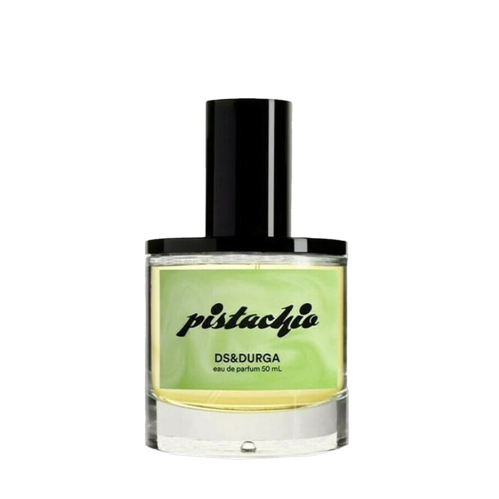 Flakon von Pistachio Eau de Parfum von D.S. & Durga – süß-nussiger Unisex-Gourmandduft mit Pistazie und Vanille bei scent amor