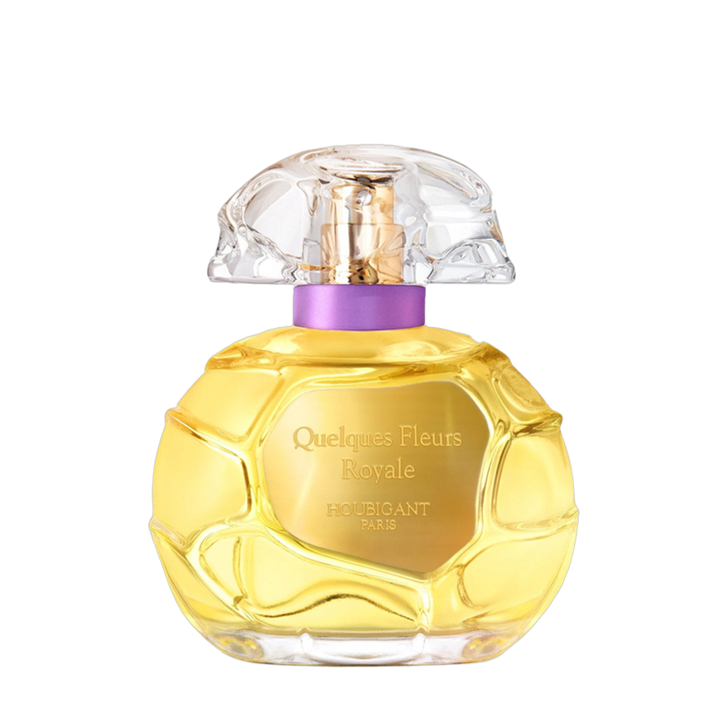 Houbigant Paris QUELQUES FLEURS ROYALE Eau de Parfum Extrême flakon freigestellt frontal scent amor
