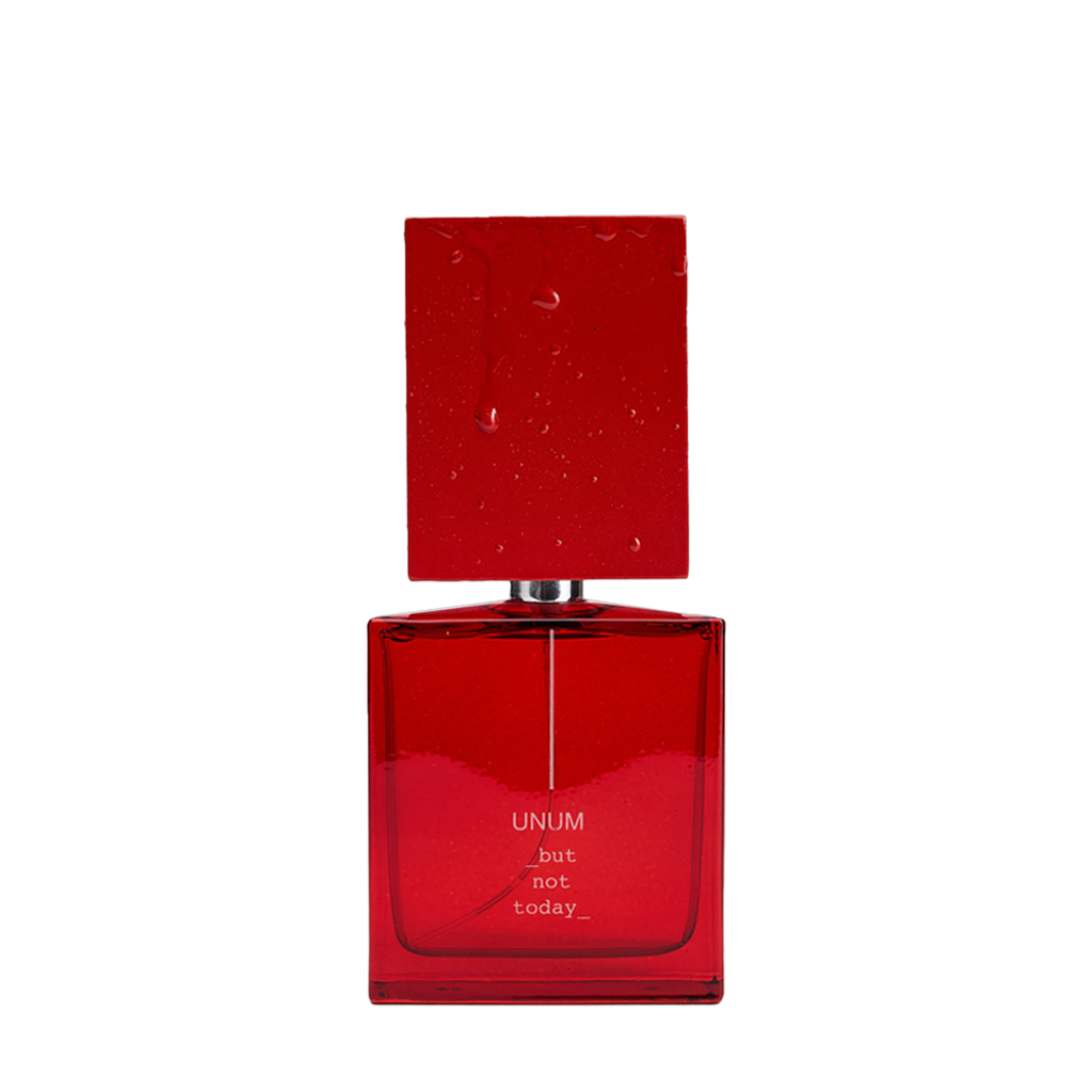 Filippo Sorcinelli UNUM BUT NOT TODAY Extrait de Parfum freigestellter Flakon frontal scent amor